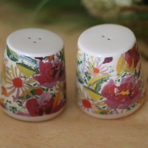 Floral Salt and Pepper Shakers